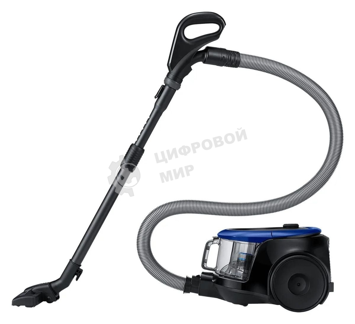 Пылесос Samsung VC18M21A0SB синий, 380/1800 Вт, уборка сухая, пылесборник контейнер 1.5 л