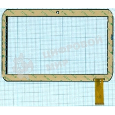 Сенсорное стекло (тачскрин) HN10001 (247x160 мм), черное