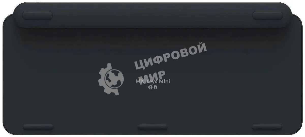 Клавиатура беспроводная Logitech MX Keys Mini (920-010501), USB, Bluetooth/Радиоканал, темно-серый/черный