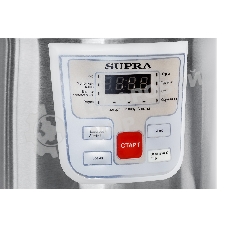Мультиварка SUPRA MCS-4115 5 л, 900 Вт, 11 программ, серебристый/белый