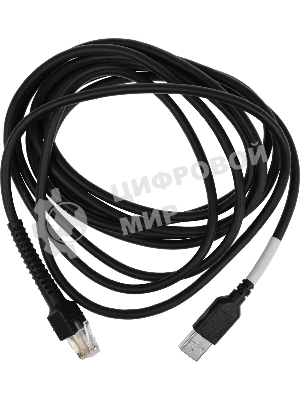 Сканер штрих-кода ручной Mertech 2310 P2D 1D/2D имидж, проводной, 100 скан/сек, USB-HID; USB-COM - эмуляция, черный