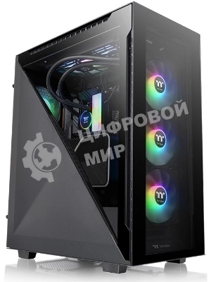 Компьютерный корпус Thermaltake Divider 500 TG ARGb CA-1T4-00M1WN-01 Black/Win/SPCC/Tempered Glass*4/120мм ARGb Fan*3/120мм Standard Fan*1 (527880)