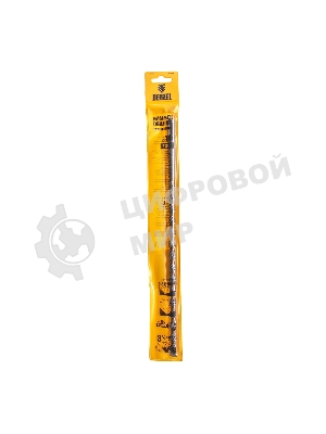 Бур по бетону Denzel двойная спираль, Cobalt W-tip, 10x310 мм, SDS PLUS