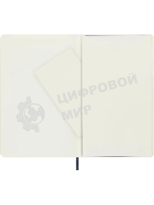 Блокнот Moleskine CLASSIC SOFT QP617B20 Large 130х210 мм 192 стр. клетка мягкая обложка синий сапфир