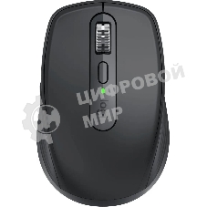 Мышь беспроводная/проводная Logitech MX Anywhere 3S графитовый, 8000 dpi, радиоканал, Bluetooth, USB, кнопки - 6