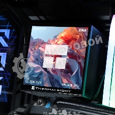 Система жидкостного охлаждения Thermalright Hyper Vision 360 ARGB Soc-AM5/AM4/1151/1200/2066/2011/1700 черный 4-pin 29.6dB Al LCD Ret (H-VISION-360-BL-ARGB)