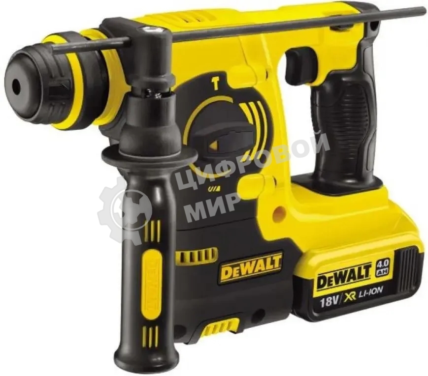 Перфоратор DeWalt DCH253M2-QW, SDS-plus, 18 В, 2.1 Дж, от аккумулятора