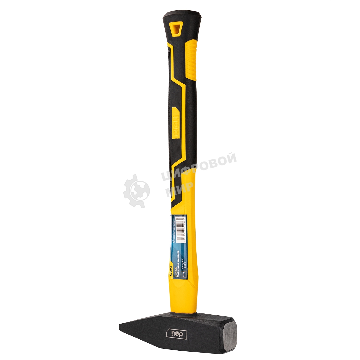 Слесарный молоток Deli DL442010 1000 гр Фиберглассовая рукоять