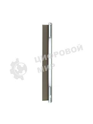 Рамка 1-местная IEK BRITE РУ-1-2-БрД (BR-M12-G-K30) стекло дымчатый