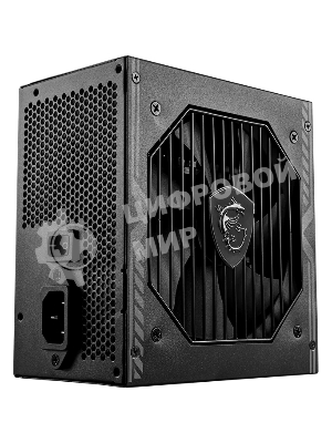 Блок питания MSI MAG A550BN, 550Вт, 80 PLUS Bronze, 120мм, черный