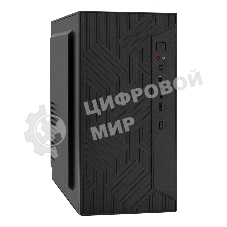 Компьютерный корпус Minitower ExeGate BAA-303 (mATX, без БП, 2хUSB, HD Audio, черный)