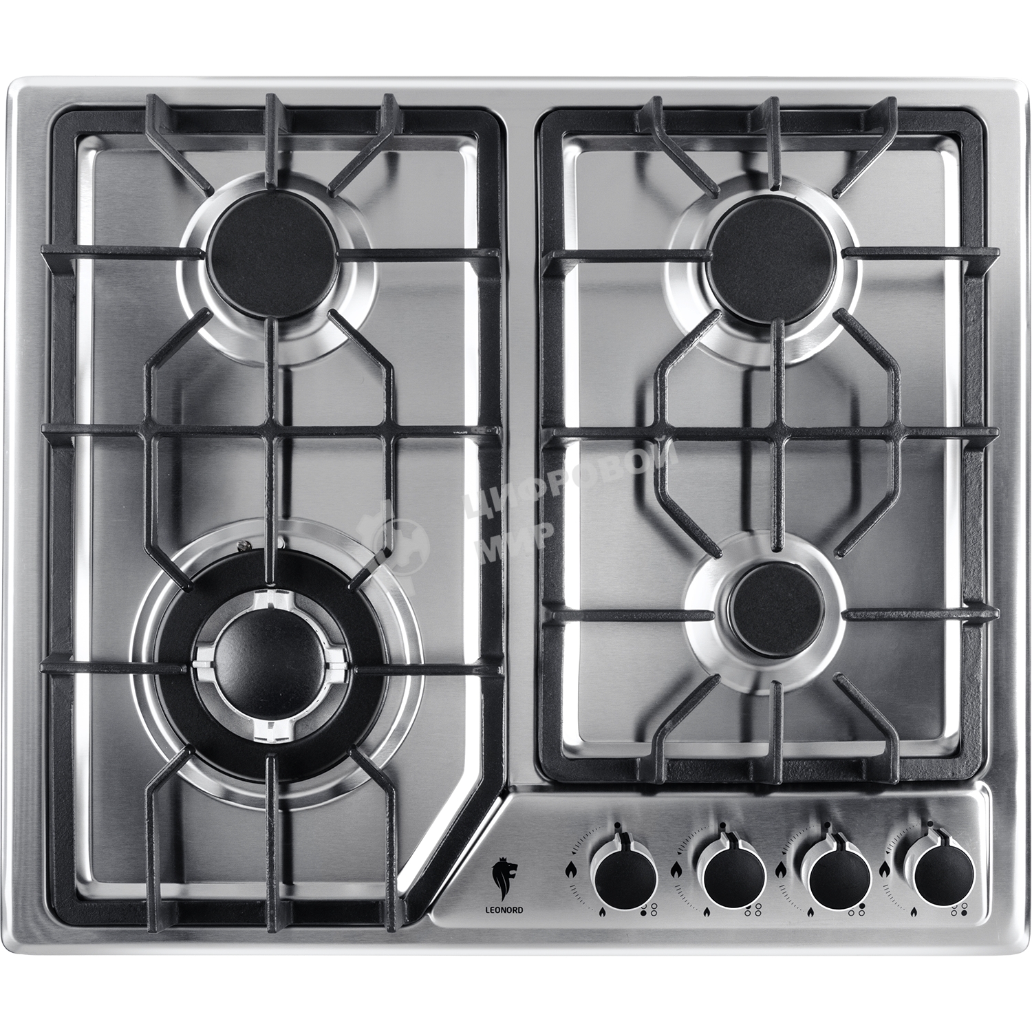 Газовая варочная панель LEONORD LEG-60407S-C
