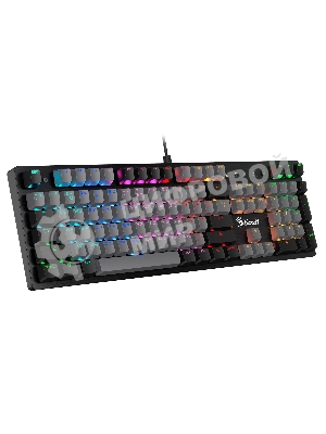 Клавиатура проводная A4Tech Bloody B828N USB черный/серый