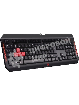 Клавиатура проводная A4Tech Bloody Q100 USB черный