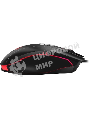 Мышь проводная A4Tech Bloody ES7 черный, 6000 dpi, USB, кнопки - 8