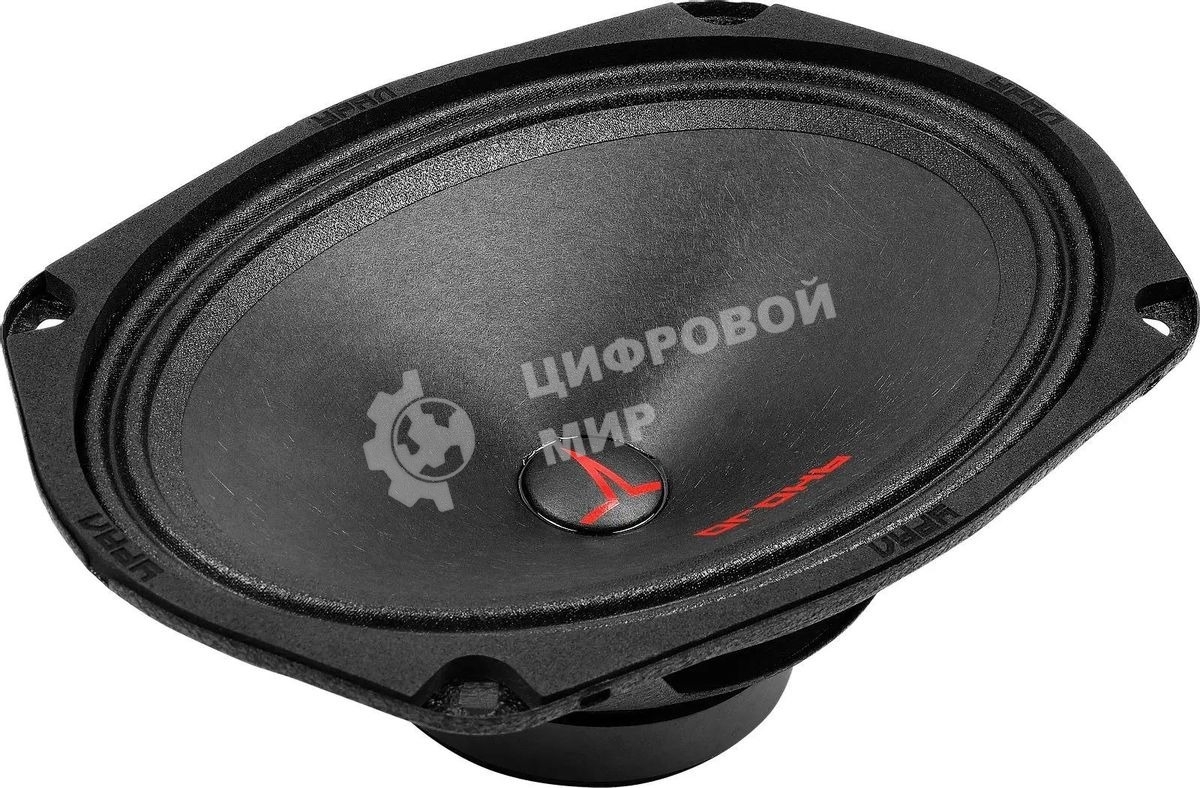 Колонки автомобильные Ural Огонь ОГ-69 (без решетки) 180Вт 93дБ 4Ом 16x23см (6x9дюйм) (ком.:2кол.) широкополосные однополосные