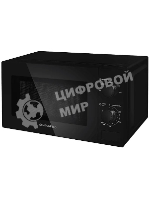 Микроволновая печь Maunfeld MFSMO720MB01 черный, 20 л, 700 Вт, переключатели - поворотный механизм