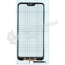 Сенсорное стекло (тачскрин) для Xiaomi Redmi 6 Pro/Mi A2 Lite, черное
