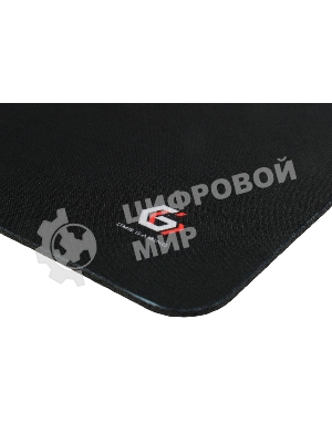 Коврик для мыши Gembird MP-35-25-BLACK, черный, 350х250х3мм, ткань/резина, пакет