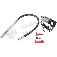 Вибратор электрический ручной для бетона P.I.T. P31035 1100 Вт, 1.5 л.с, 1300 виб/мин, длина вала 1.5 м