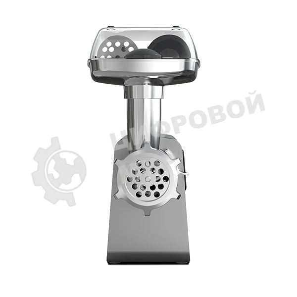 Мясорубка электрическая BQ MG2007 PREMIUM серый, 2500 Вт, 2.7 кг/мин, реверс, защита от перегрузки, насадки - 5