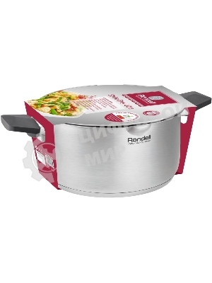 Кастрюля Rondell Strike Grey Ultra RDS-1947 2 л. d=18 см (с крышкой) сталь