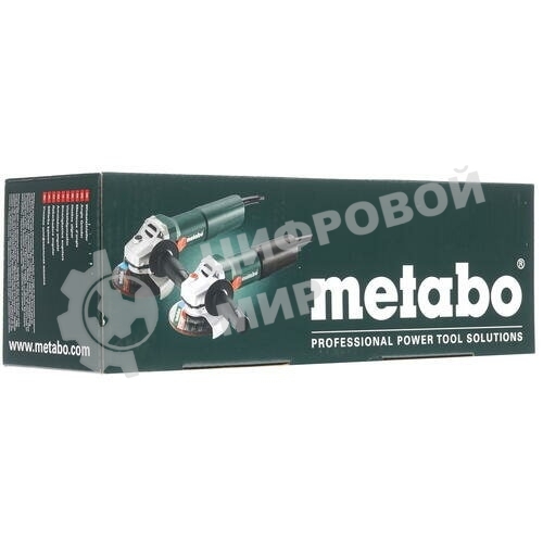 Угловая шлифовальная машина Metabo W 750-125 750Вт 11500об/мин рез.шпин.:M14 d=125мм (603605000)