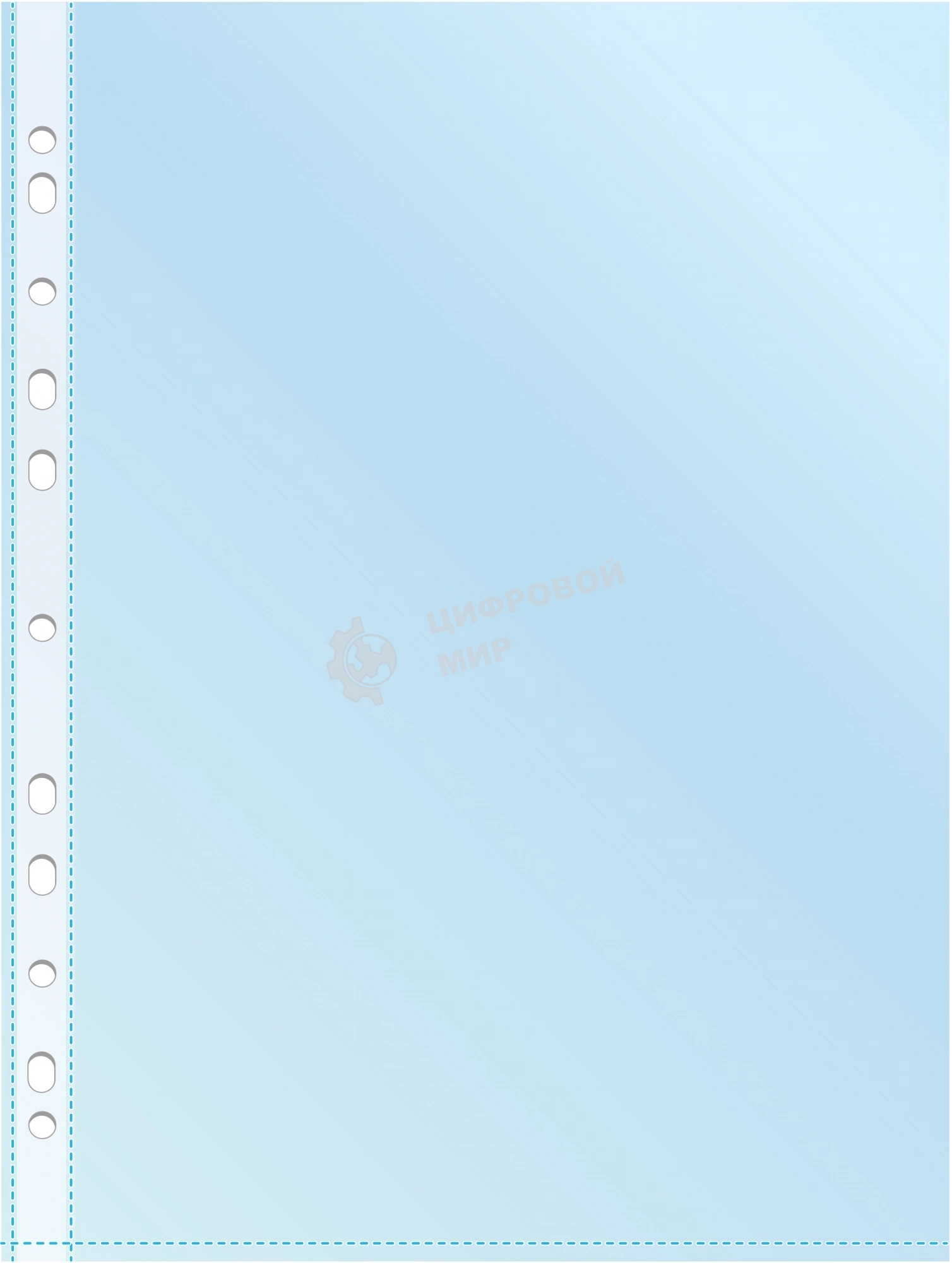 Папка-вкладыш Silwerhof Daily ассорти глянцевые А4+ 30мкм (упак.: 50 шт)