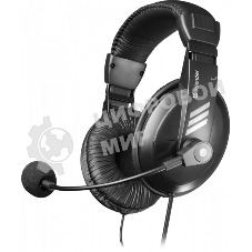 Гарнитура проводная Defender Gryphon 750 черный, кабель 2 м