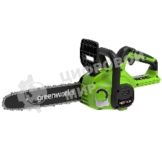 Цепная пила аккумуляторная GreenWorks G40CS30IIK2, 40V, 30 см, с 1* АКБ 2А*ч и ЗУ (2007807UA)