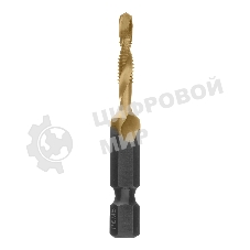 Сверло-метчик Denzel М4 х 0,7 мм, Р6М5