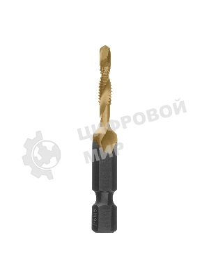 Сверло-метчик Denzel М4 х 0,7 мм, Р6М5