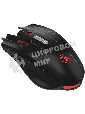 Мышь проводная A4Tech Bloody ES7 черный, 6000 dpi, USB, кнопки - 8