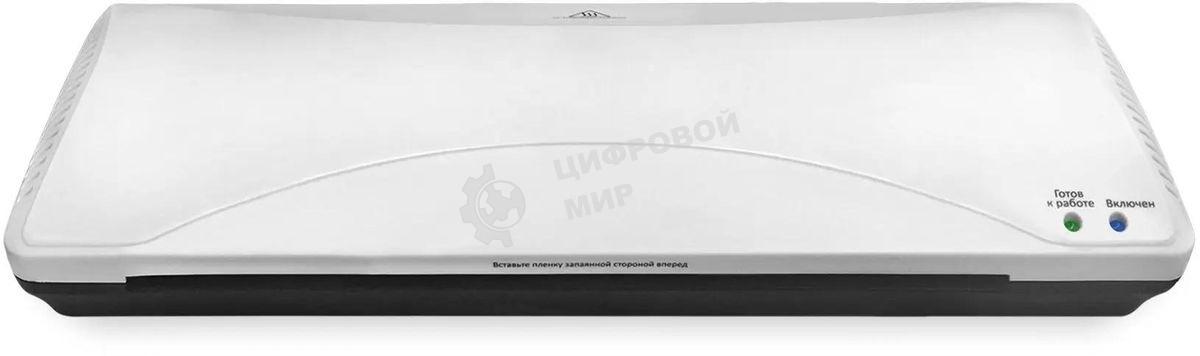 Ламинатор Гелеос ЛМ А3+(БС)А3, 2х175 (пленка 75-175мкм), 300 мм/мин, 2 вала, пласт. корпус, мах толщина 0,6мм