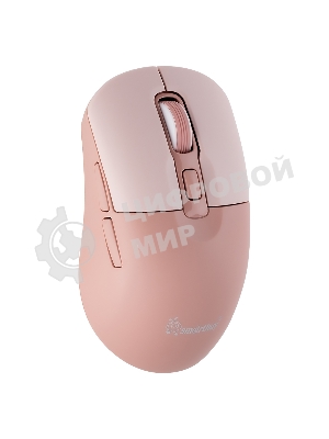 Комплект клавиатура+мышь Smartbuy 108AG беспроводной, USB, 1600 DPI, розовый