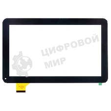 Сенсорное стекло (тачскрин) YCF0464-A, черное
