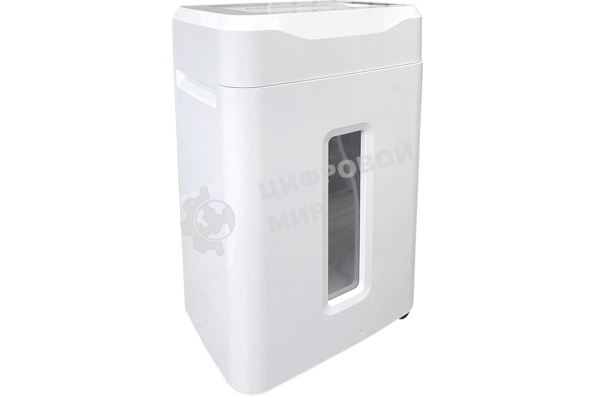 Шредер Office Kit S210N 3,9x38 белый (секр.P-4) фрагменты 16лист. 35лтр. скрепки скобы пл.карты CD