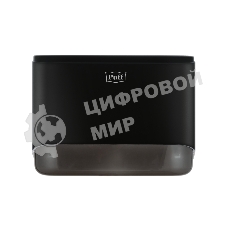 Диспенсер бумажных полотенец Puff-5140Bl черный, с замком, ABS-пластик