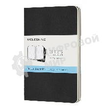 Блокнот Moleskine CAHIER JOURNAL QP314 Pocket 90x140 мм обложка картон 64стр. пунктир черный (3 шт)