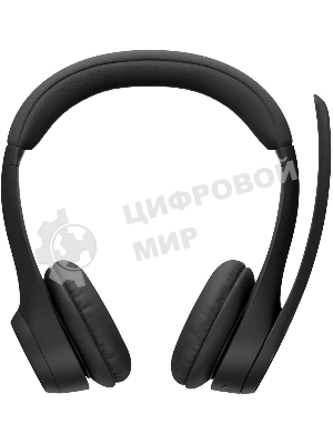 Гарнитура Logitech Zone 300 чёрный, беспроводная, Bluetooth, до 16 ч