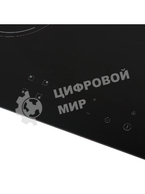 Электрическая варочная поверхность Candy CHXC64NB, 4 конфорки, стеклокерамика, 6000 Вт