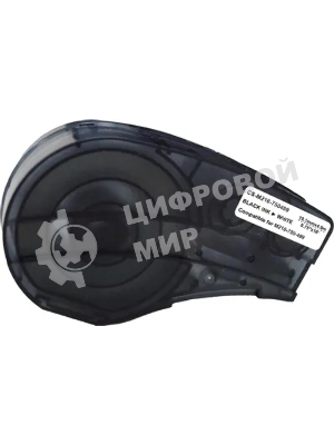 Картридж ленточный Cactus CS-M210-750499 черный шрифт, белый фон (19.1 мм, 4.9 м) для Brady M210/M211/M210-LAB