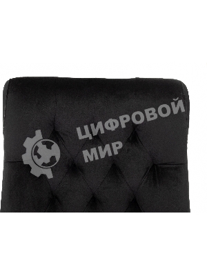 Кресло руководителя Бюрократ T-9928SL Fabric черный Italia Black, крестов. металл хром