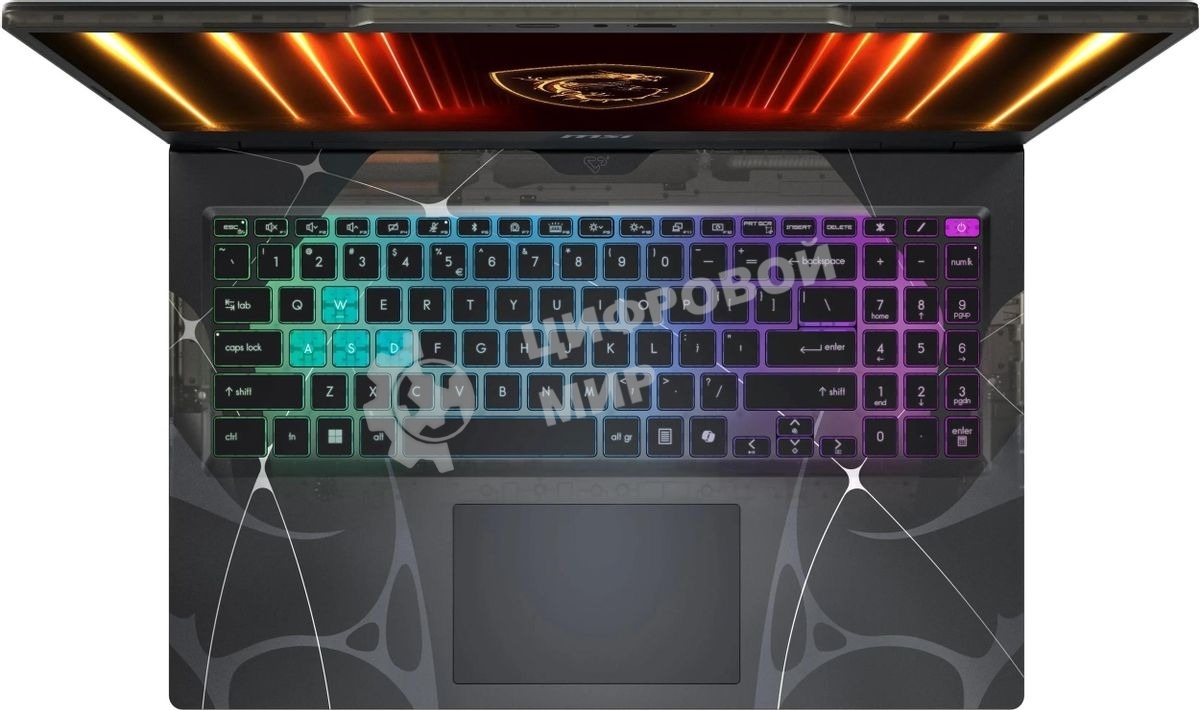 Ноутбук MSI Cyborg 15 B2RWFKG-024XRU черный Intel Core 7 240H/16Gb/SSD 1Tb/RTX 5060 8Gb/15.6