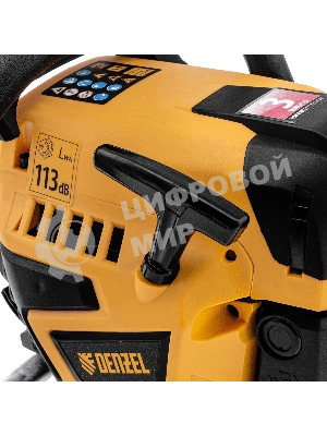 Пила цепная бензиновая Denzel DS-4516, шина 40 см, 45 см 3, 2,5 л.с., шаг 0,325, паз 1,5 мм, 64 зв