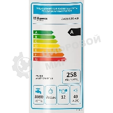Посудомоечная машина Hansa ZWM616WH, белый, 59.8 см, 12 компл., 49 дБ, класс A++