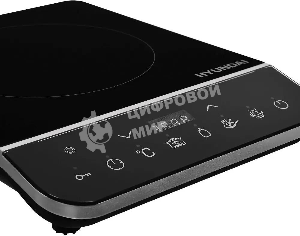 Плита настольная электрическая Hyundai HYC-0104 черный стеклокерамика (настольная)