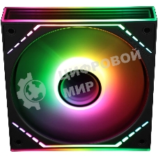 Кулер для корпуса Thermalright TL-M12R-S Reverse (124x120x25mm, 4-pin PWM, ARGB, 34.43CFM, 23.2dBA, 1500RPM, черный)