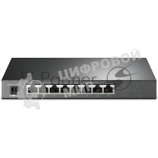 Коммутатор TP-Link JetStream TL-SG2008P, 4×1 Гбит/с PoE + 4×1 Гбит/с, управляемый