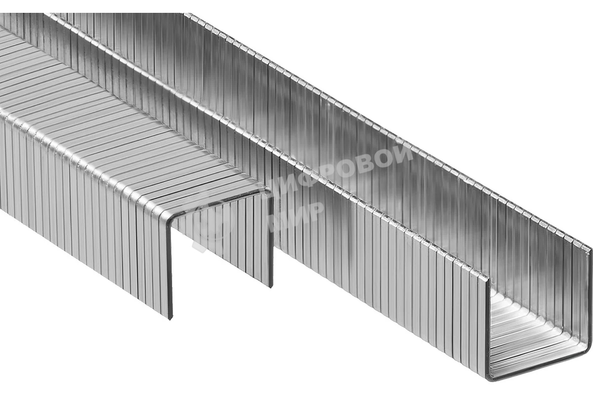 Скобы для степлера плоские Зубр 10 мм тип 53F, 5000 шт